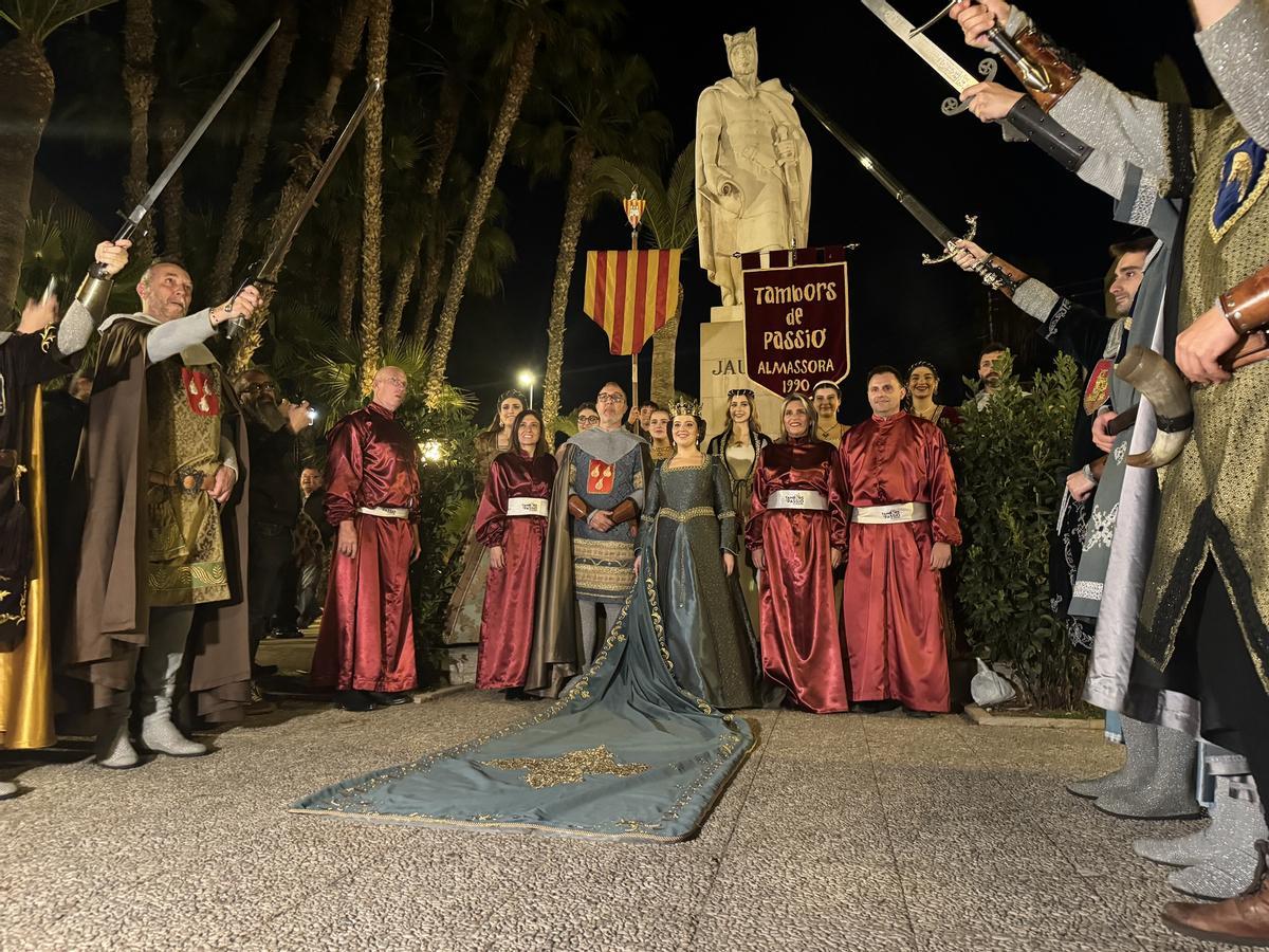 Homenaje al rey Jaume I.