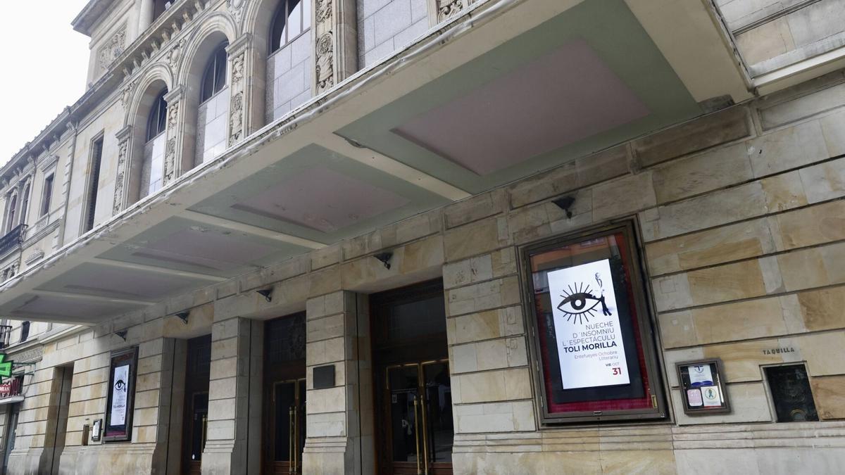 Fachada del teatro Jovellanos