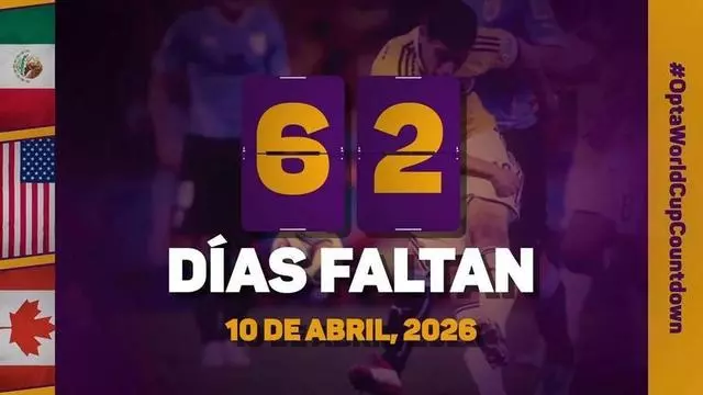La cuenta atrás de Opta - 62 días para el Mundial