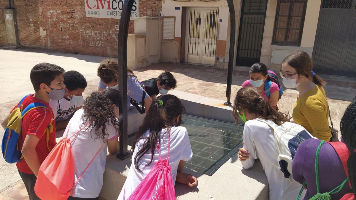 Visita a Mascarell del alumnado del colegio Illes Columbretes de Castelló.