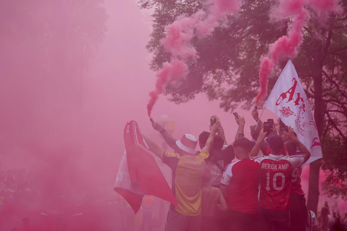 Las mejores imágenes del desfile del Arsenal por la Premier League Las mejores imágenes del desfile del Arsenal por la Premier League