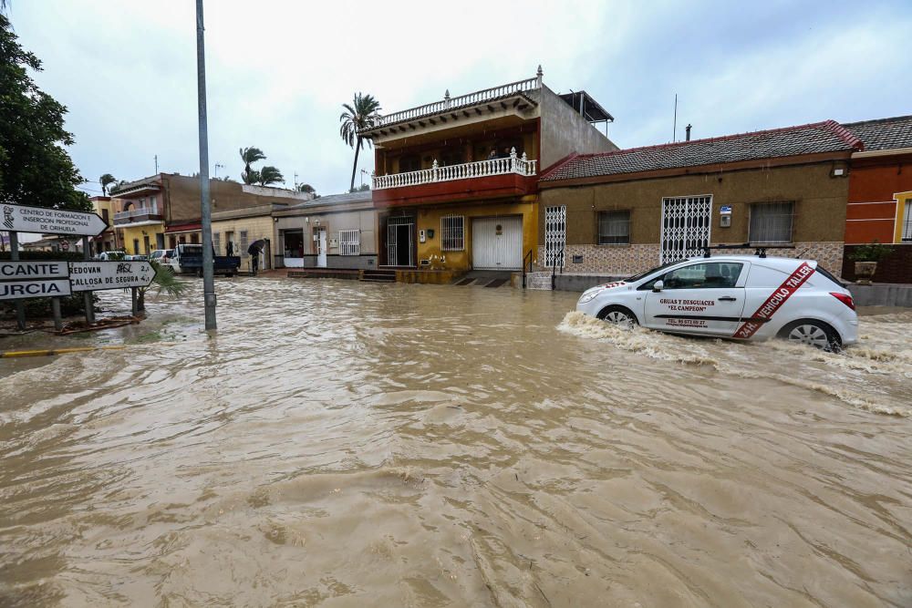 Inundaciones en Orihuela