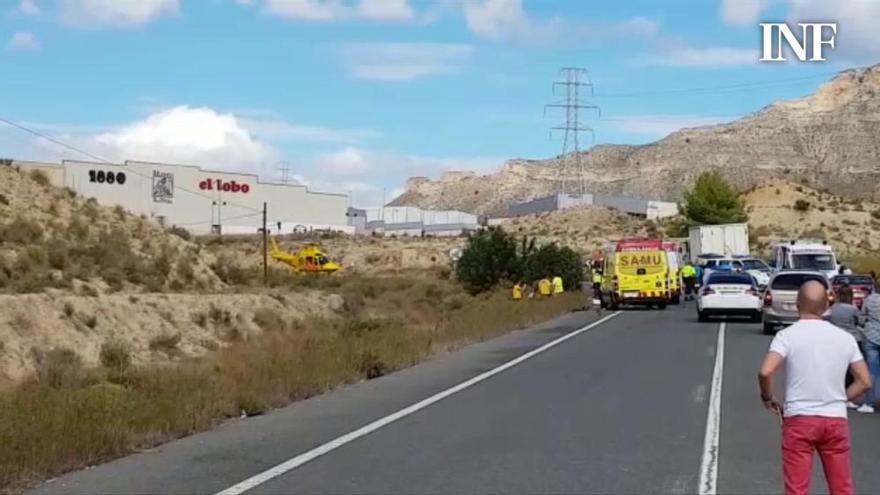 Un muerto en un accidente de tráfico en Xixona