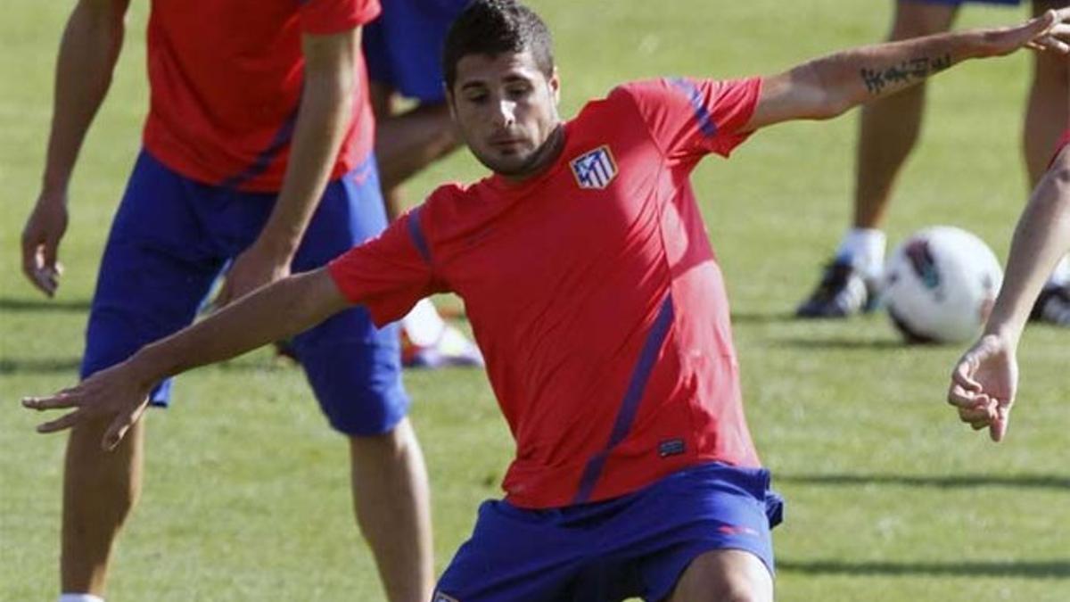 Fran Mérida, en su etapa en el Atlético