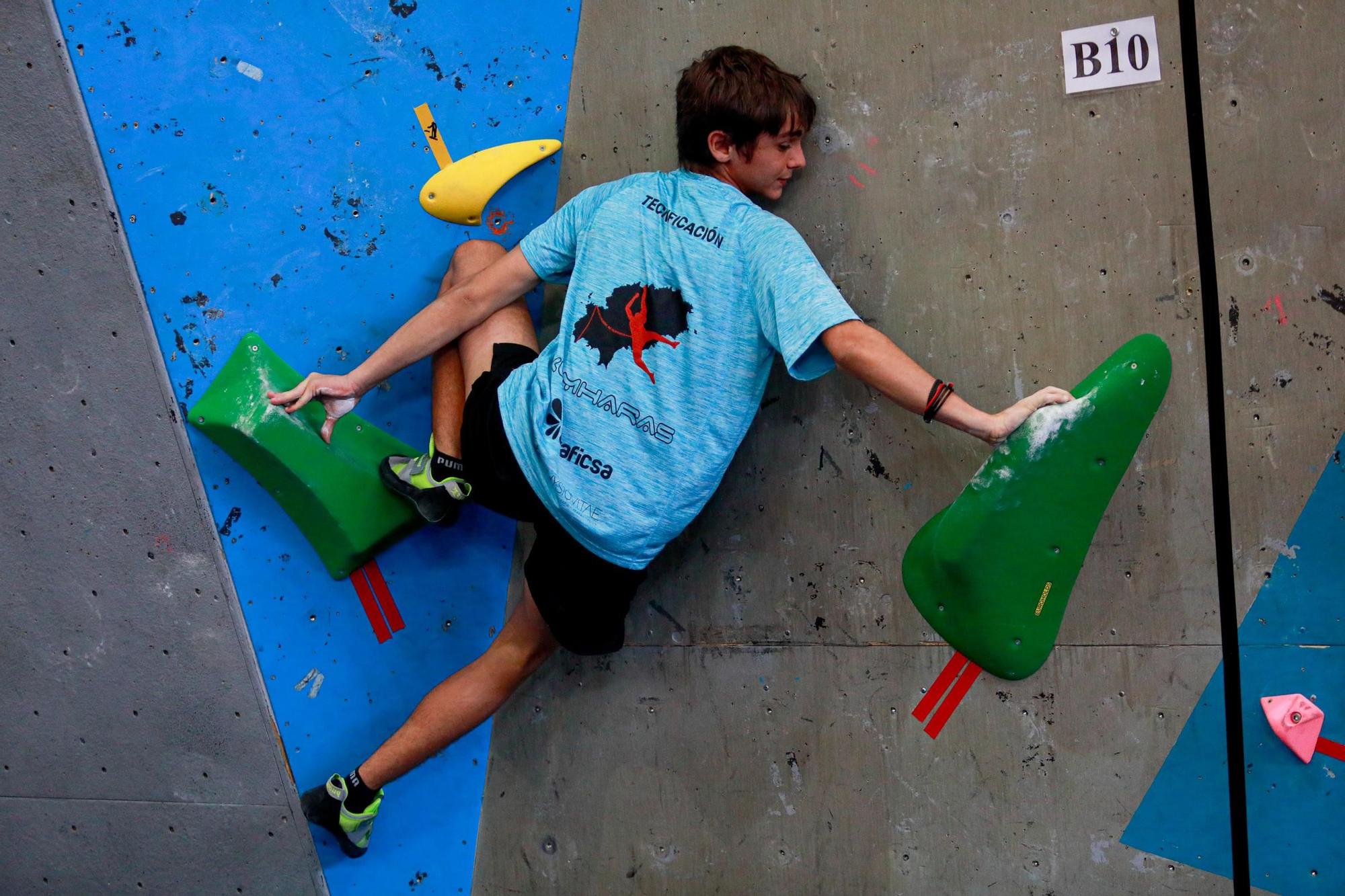 Todas las imágenes del campeonato de escalada en es Viver