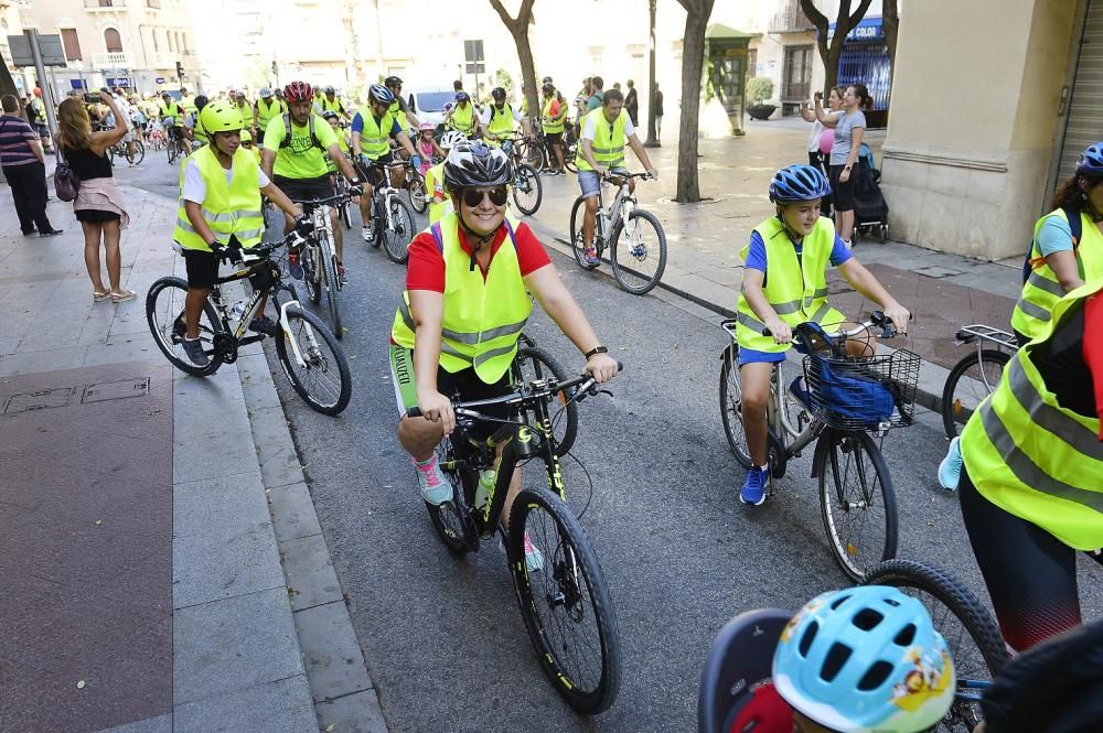 Marcha por la Semana de la Movilidad en Elche