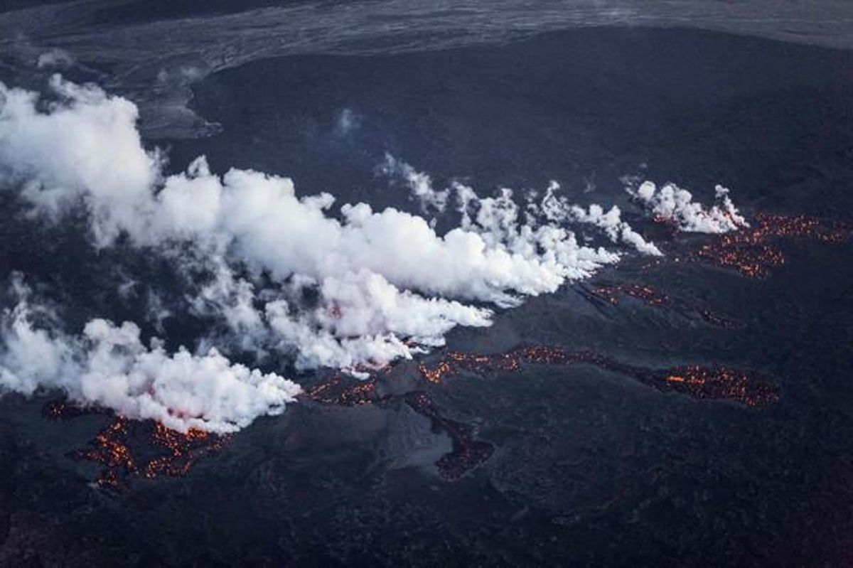 Petites erupcions en el volcà Bardargunga aquest divendres Petites erupcions en el volcà Bardargunga aquest divendres