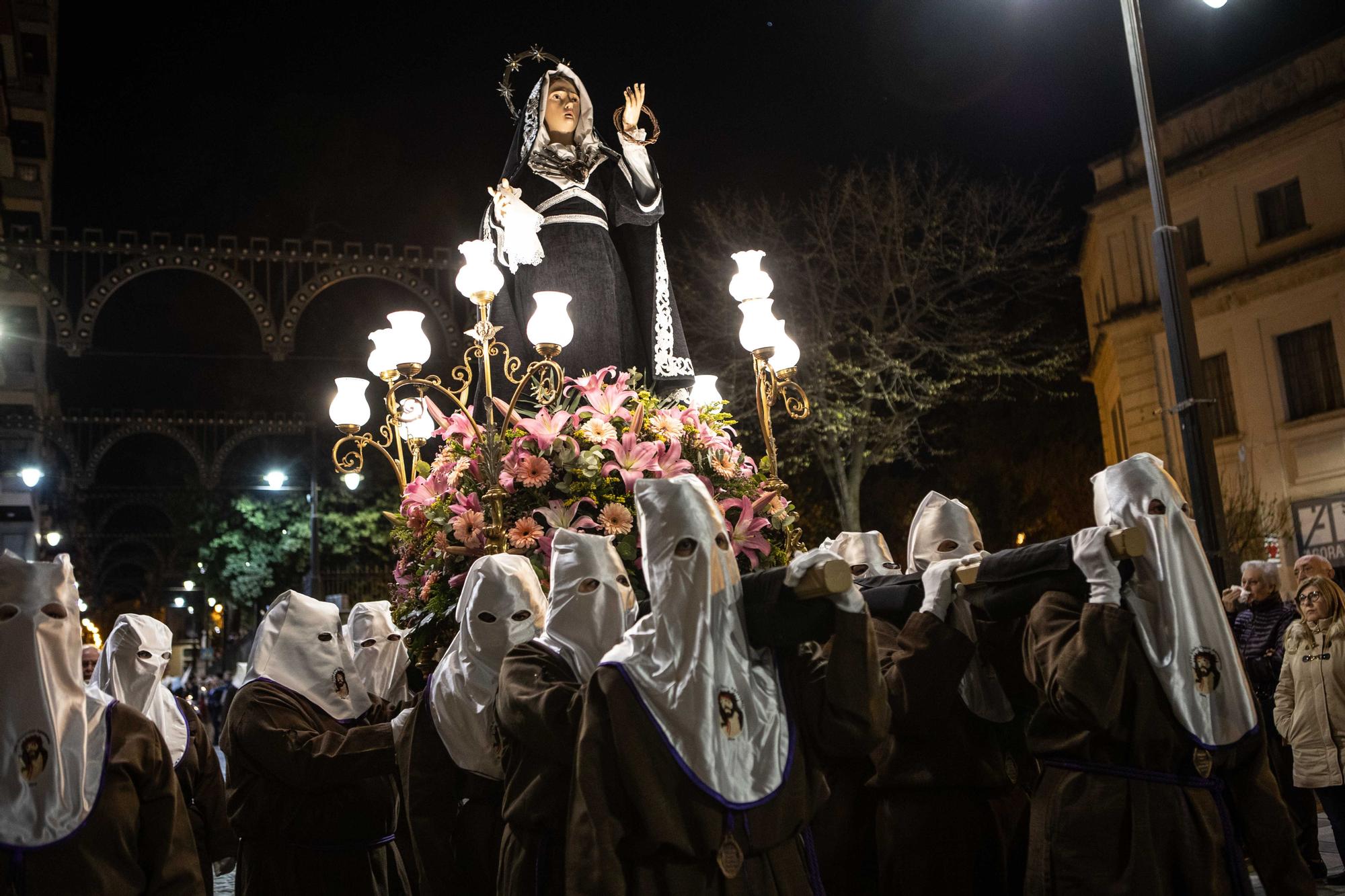 Procesión del Silencio de la Semana Santa en Alcoy