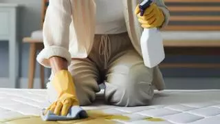 Cómo limpiar un colchón con manchas amarillas: el truco definitivo