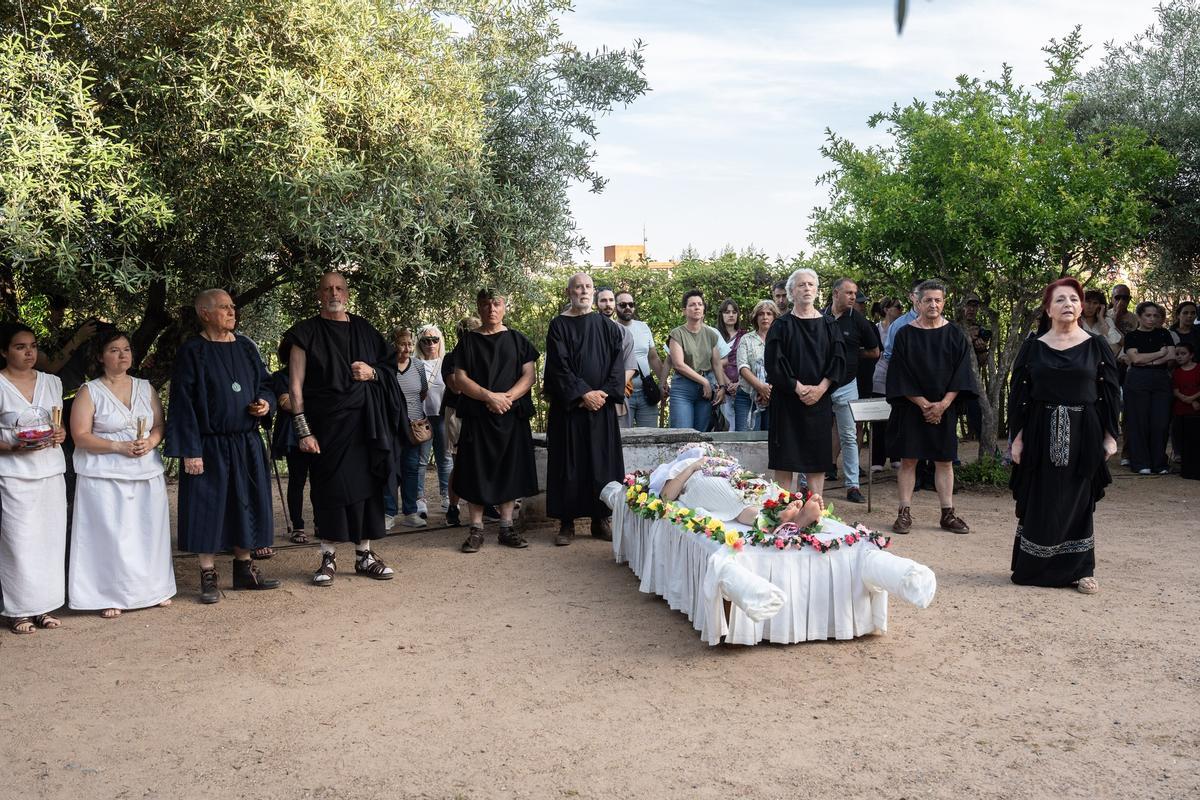Ritos funerarios en Emerita Augusta.