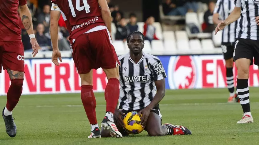 Ndiaye, el único valor de un Cartagena descapitalizado