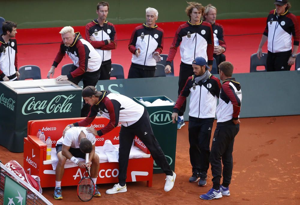 Copa Davis: David Ferrer - Philipp Kohlschreiber