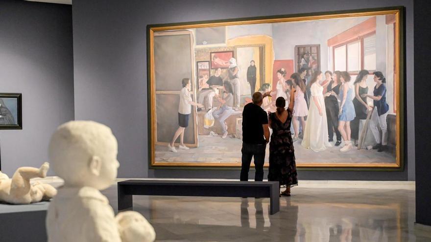 La 'presencia' de los Reyes ilustra la nueva exposición de la Fundación Bancaja dedicada a Andrés García Ibáñez