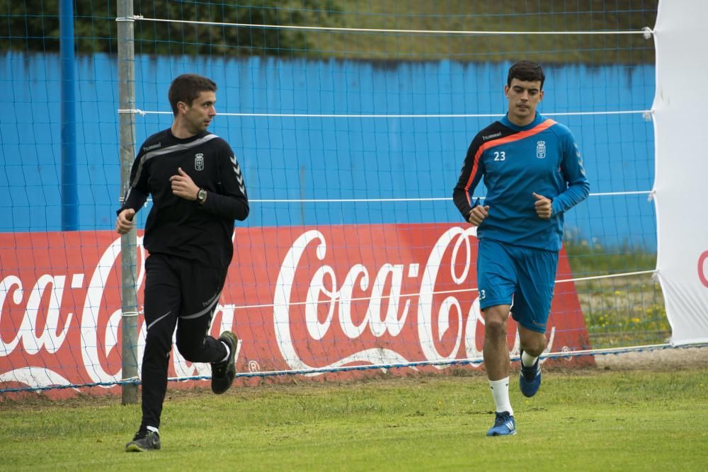 Entrenamiento del Real Oviedo