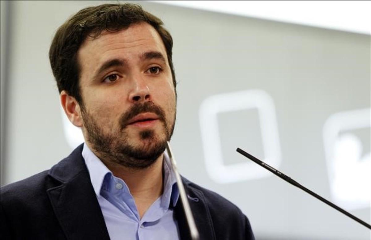 Garzón veu "precipitat" parlar d'Errejón com a candidat a presidir la Comunitat de Madrid