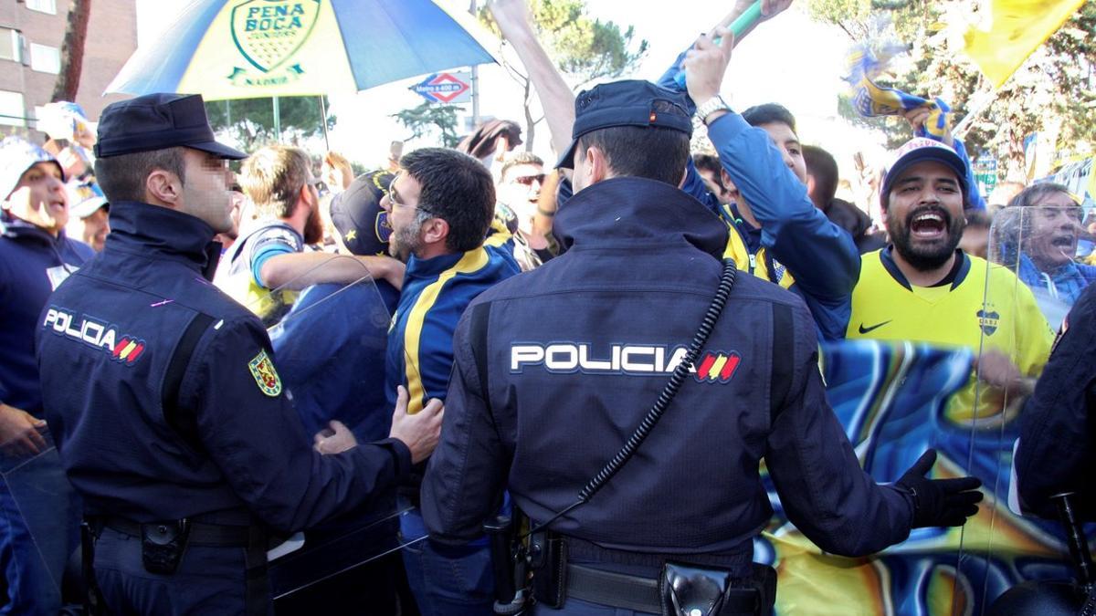 River-Boca: El mayor despliegue policial nunca hecho en España