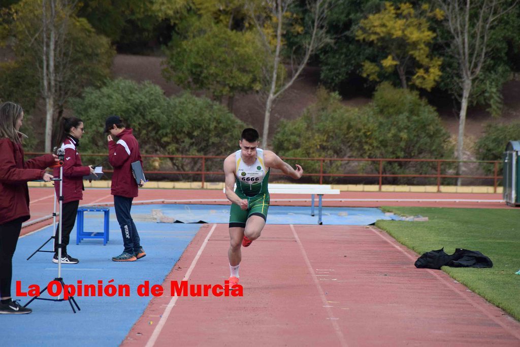 Regional absoluto y sub-23 de atletismo en Lorca