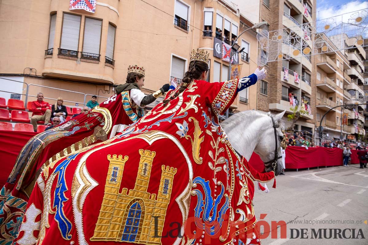 Desfile infantil en las Fiestas de Caravaca (Bando Cristiano)