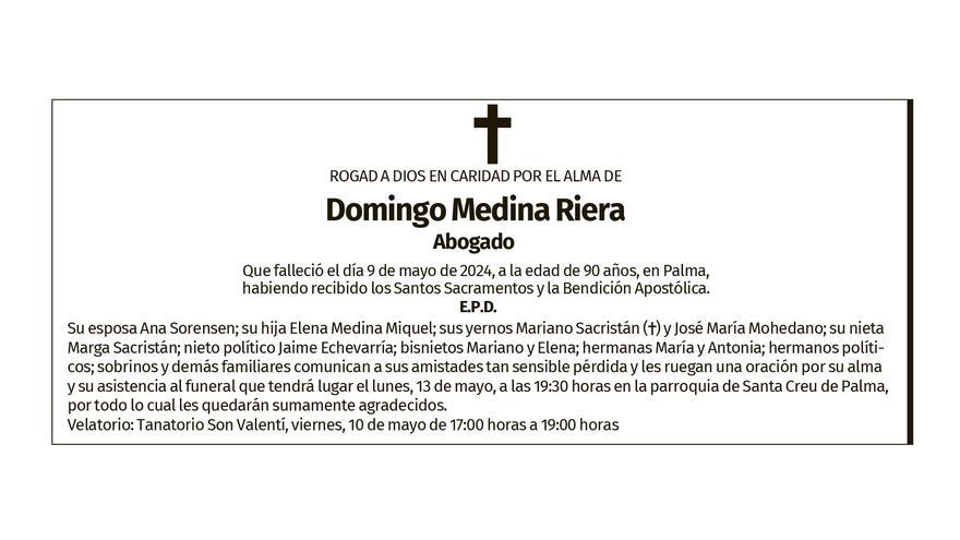 Domingo Medina Riera