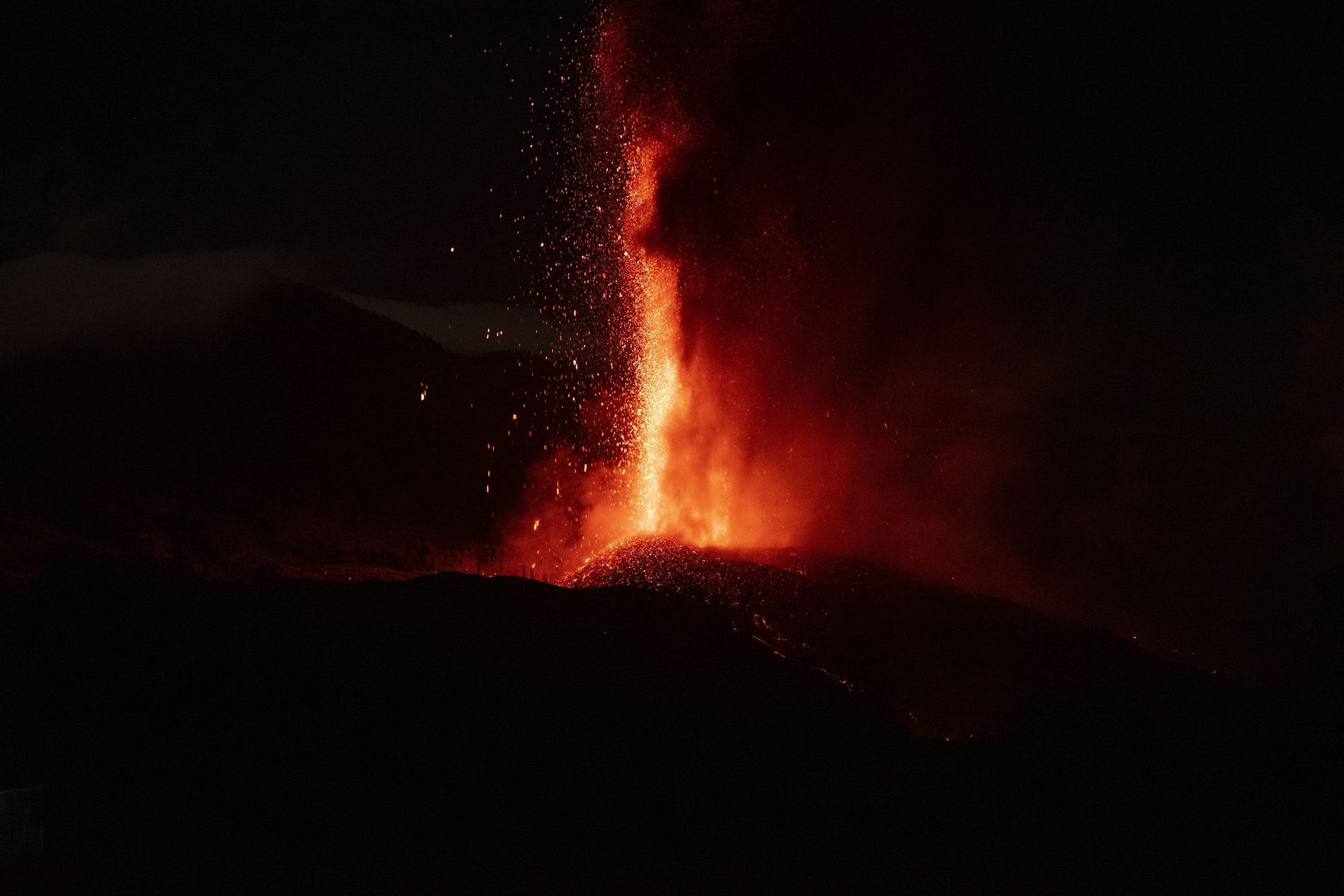 Las imágenes de la erupción volcánica en La Palma y sus devastadoras consecuencias