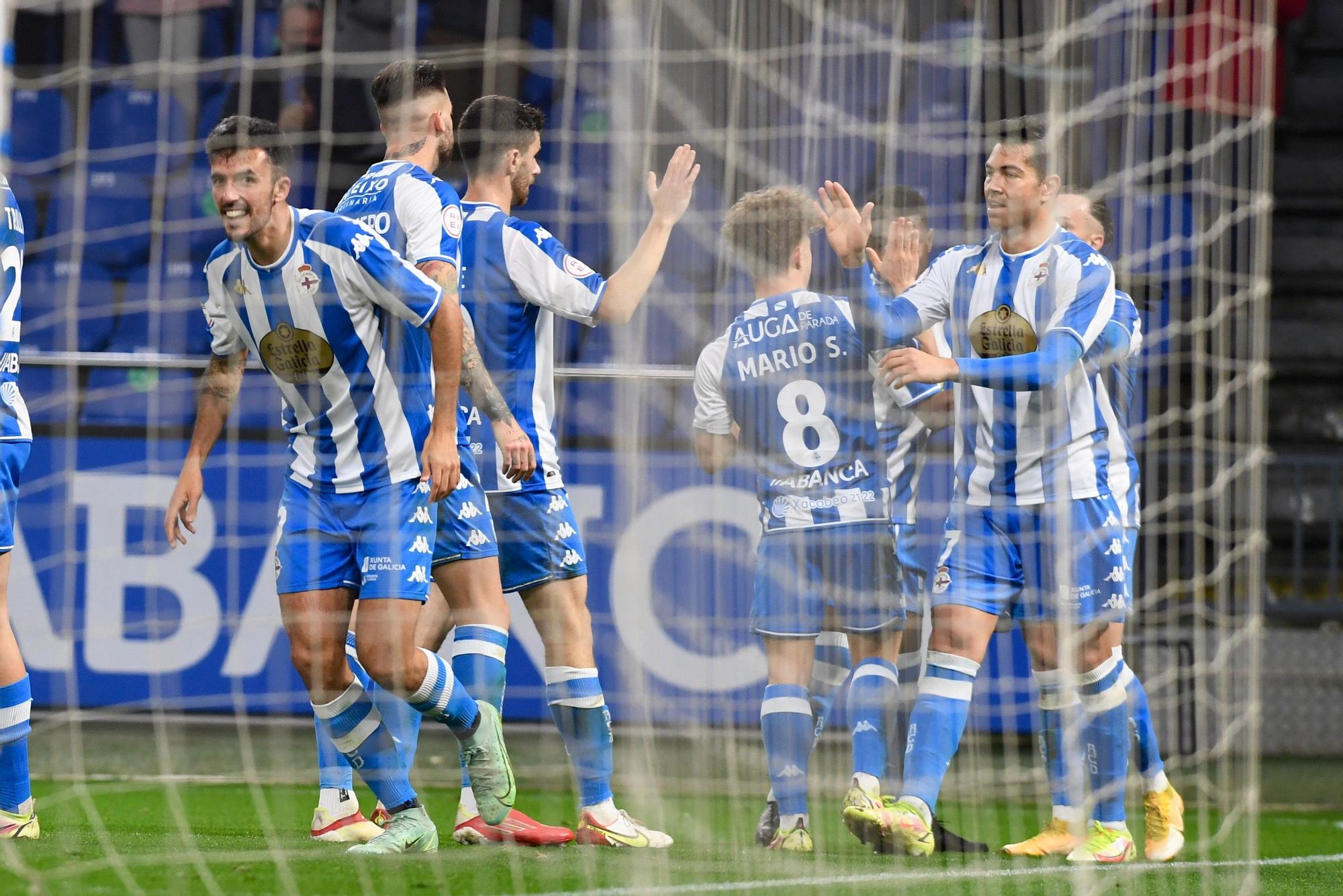 El Dépor le gana 3-0 al Valladolid Promesas