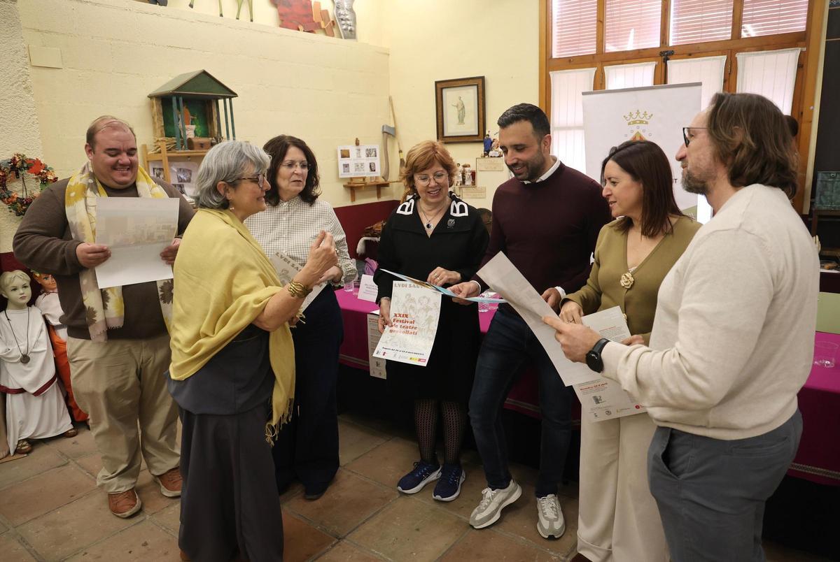 El alcalde, la directora general y otros implicados en los Ludi Saguntini.