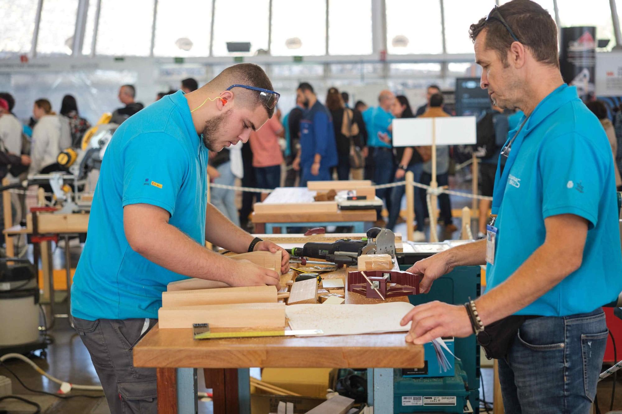 Primera jornada del Canarias Skills 2024.