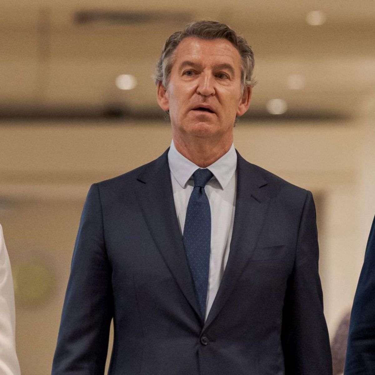Feijóo, Sánchez i la comissió del Senat