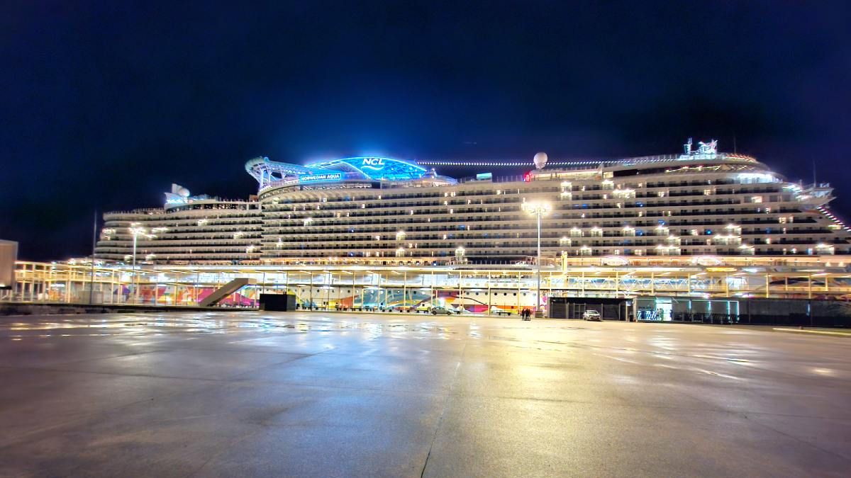 El Norwegian Cruise Line Aqua, un sueño de una noche de vacaciones