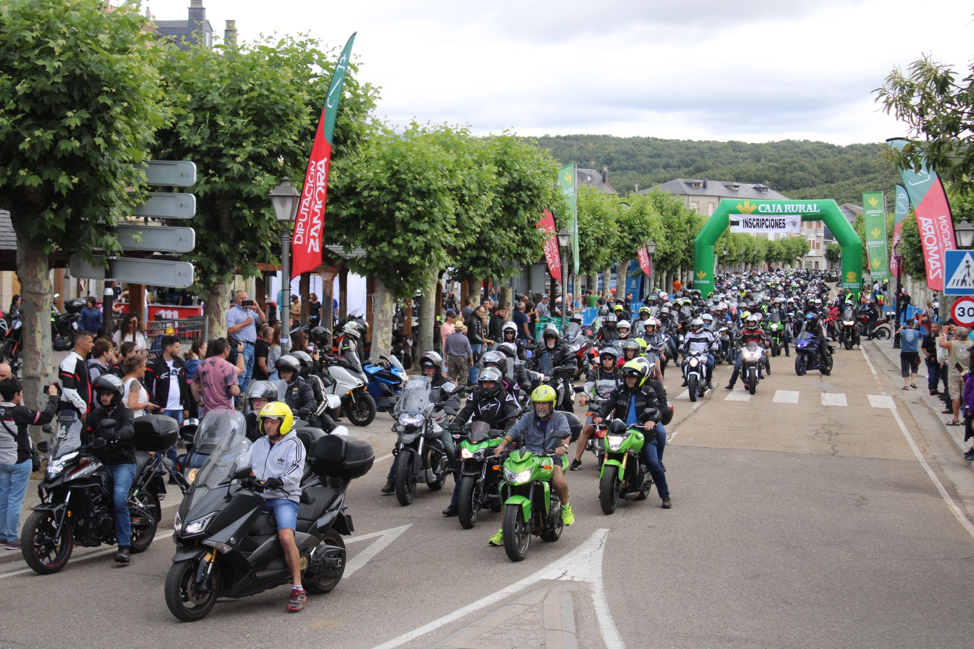 GALERÍA | Ruta de la concentración de motos de Sanabria