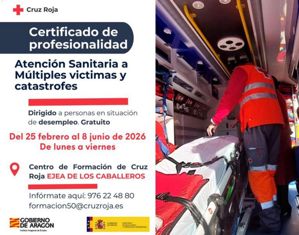 Curso en atención sanitaria a múltiples victimas y catástrofes.