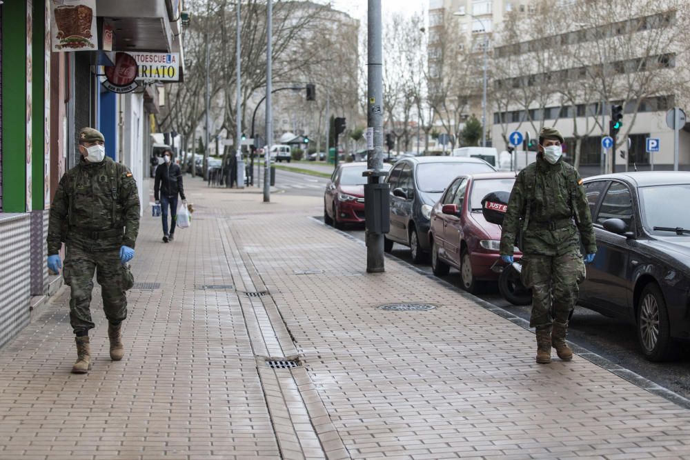 Las imágenes del Ejército de Tierra en Zamora