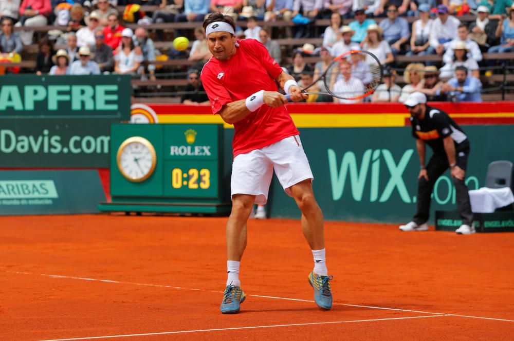 Copa Davis: David Ferrer - Philipp Kohlschreiber