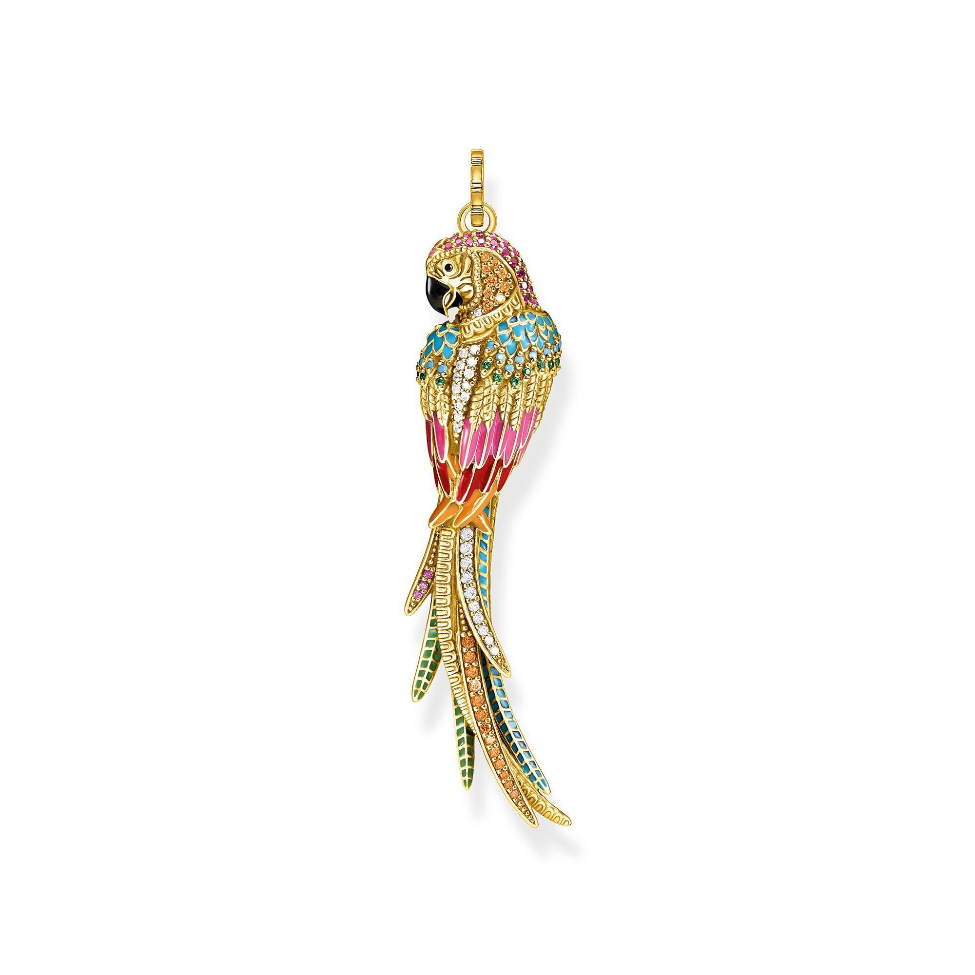 Colgante de papagayo en oro