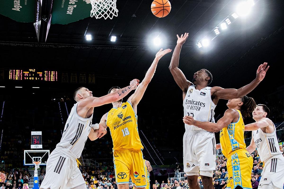 El Gran Canaria luchó por la victoria pero acabó del lado madridista