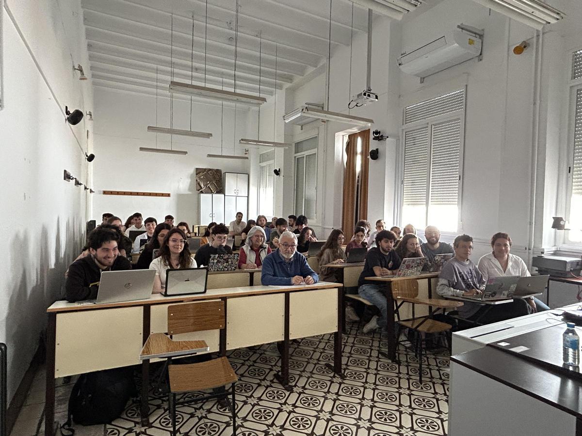 Interior de un aula.