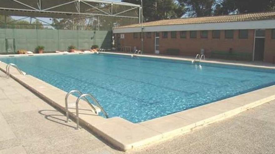 La piscina de verano de Monforte, en imagen de archivo.