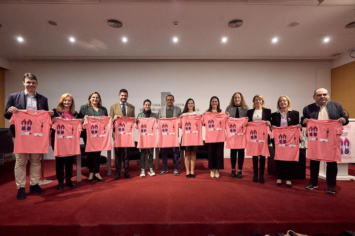 Imagen de la presentación de las camisetas de este año