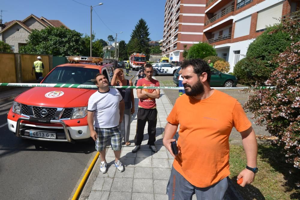 Alarma entre los vecinos de A Caeira