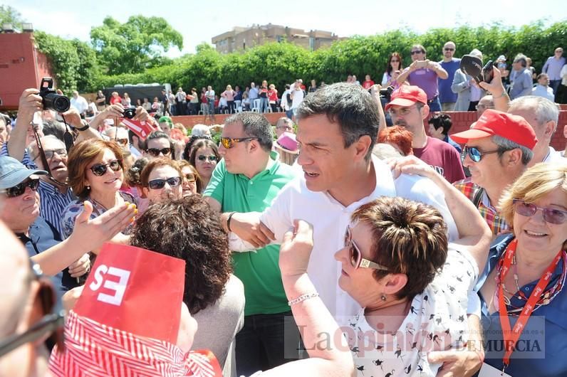 Pedro Sánchez en Murcia