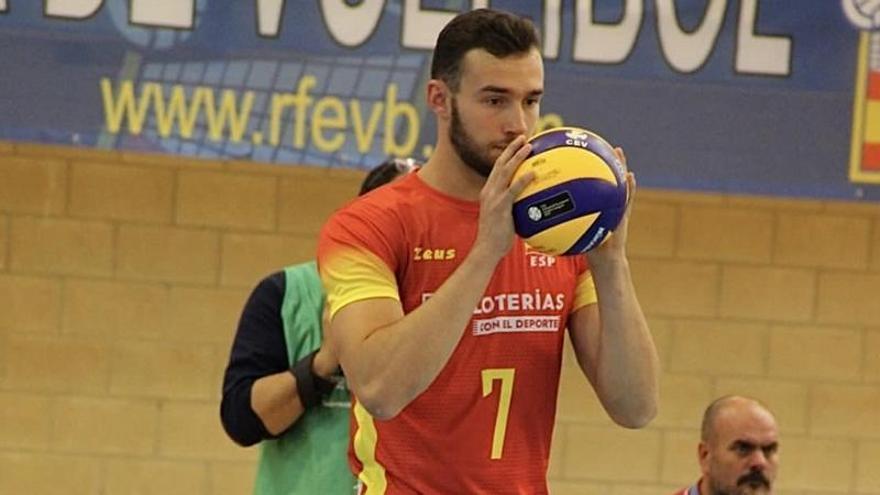 Los mallorquines Jordi Ramón y Miquel Àngel Forniés disputarán con la selección española el Europeo de voleibol