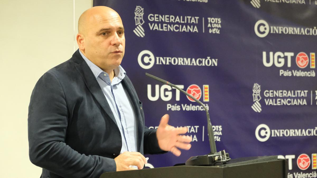 Ismael Senent, secretario general de UGT-Muntanya- Vinalopó-Vega Baja