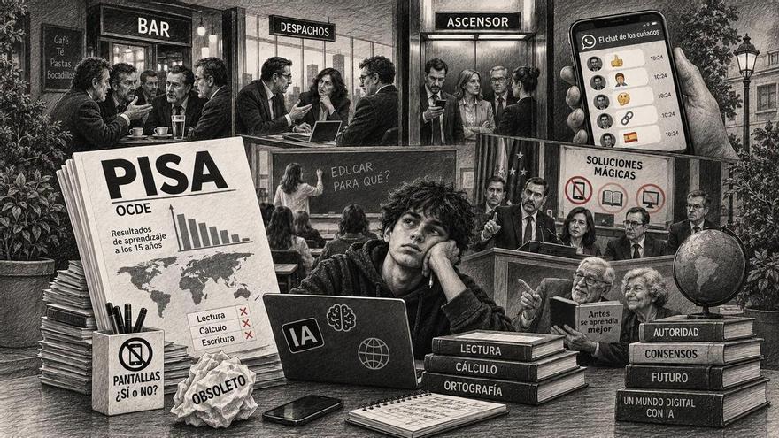 Debacle en PISA ¿Y si acabamos con las ocurrencias de PISA?