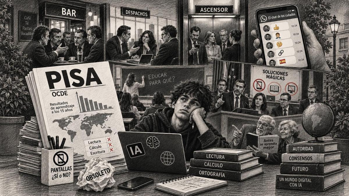 Debacle en PISA ¿Y si acabamos con las ocurrencias de PISA?