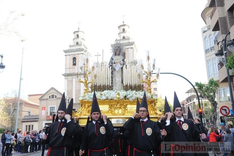 Procesión de la Soledad del Calvario en Murcia