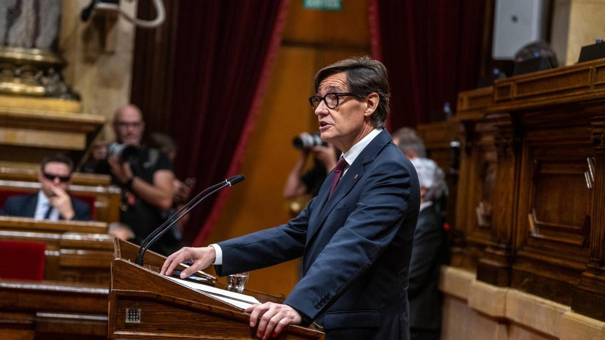 El nuevo presidente de la Generalitat, Salvador Illa