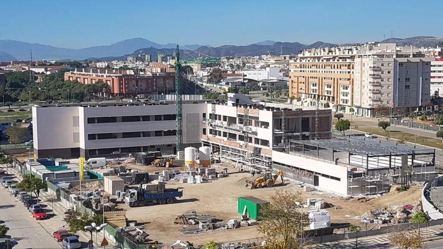 Las obras del nuevo instituto de Teatinos avanzan cumpliendo los plazos previstos, aunque no podrá entrar en servicio hasta septiembre.