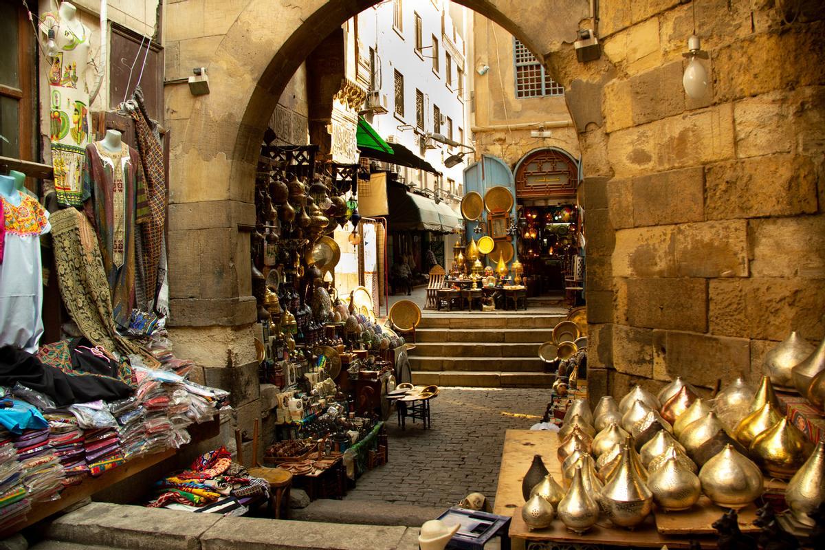 Los mercados callejeros en Egipto están para regatear