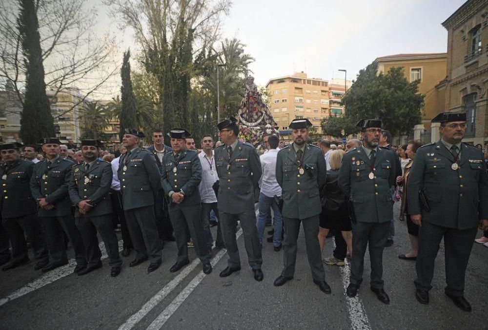 Bajada de la Fuensanta a la Catedral de Murcia