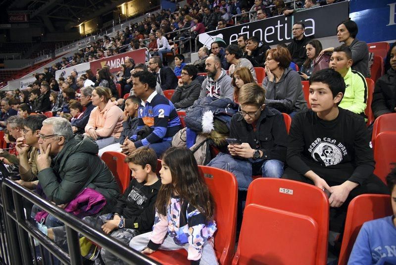 Entrenamiento a puerta abierta del Tecnyconta Zaragoza